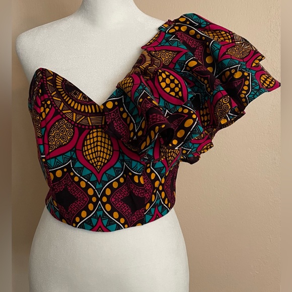 Anthropologie X Sika Motif Ruffle - Picture 4 of 6